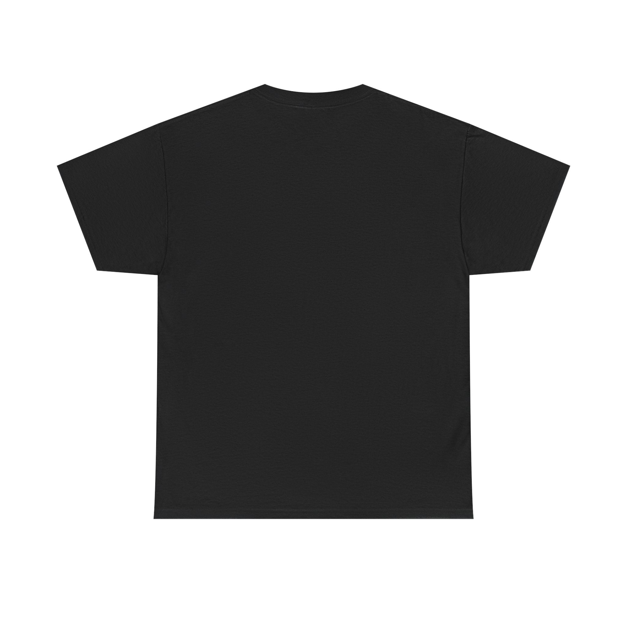 T-Shirt — Minimal Ghost Cat Illustration Tee