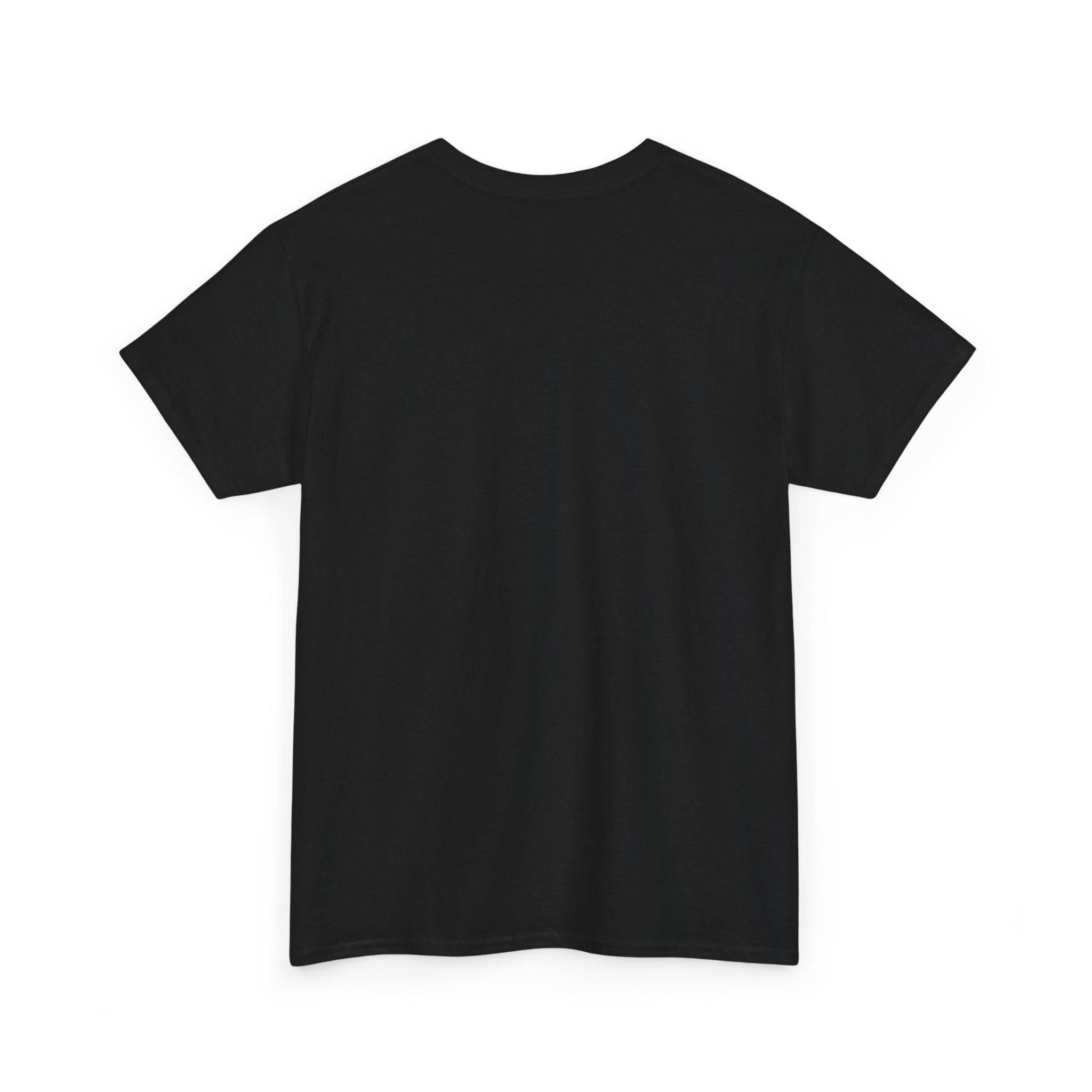 T-Shirt — Minimal Ghost Cat Illustration Tee
